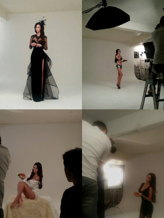 채보미, 섹시 악마 시스루룩 `남心 흔들`                                                                                                                                                            