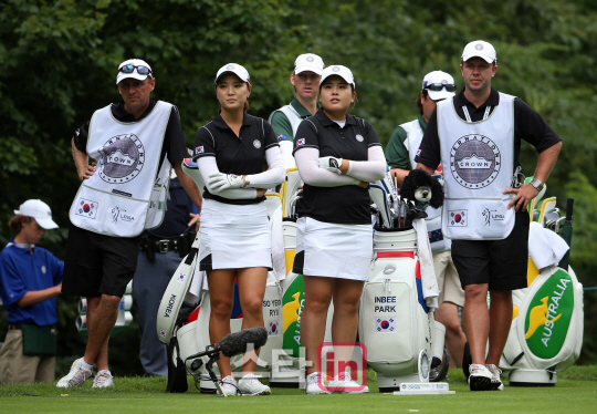 LPGA 한국 낭자군, 인터내셔널 크라운 첫날 1승1패