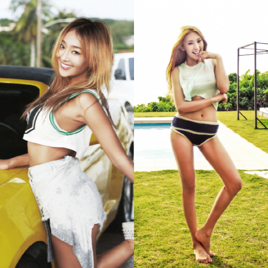 씨스타 효린·보라, 사이판 올로케 화보 공개…아찔 바캉스룩 '눈길'                                                                                                                              