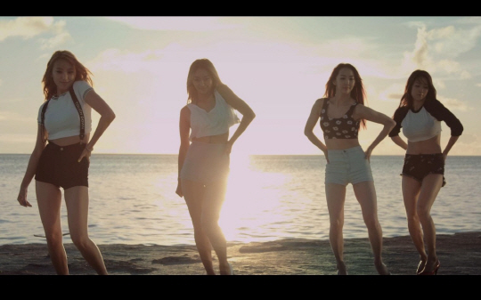 씨스타, 'I SWEAR' 티저공개.. 사이판서 아찔한 '석양 댄스'                                                                                                                            