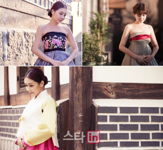 `렛미인4` 김희은-박상은 한복화보...`절대미모 종결자` 등극                                                                                                                                               