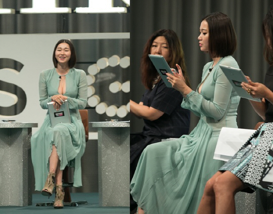 `도수코 가이즈앤걸스` 장윤주, 단아한 줄 알았던 드레스에 `깜놀`                                                                                                                                          