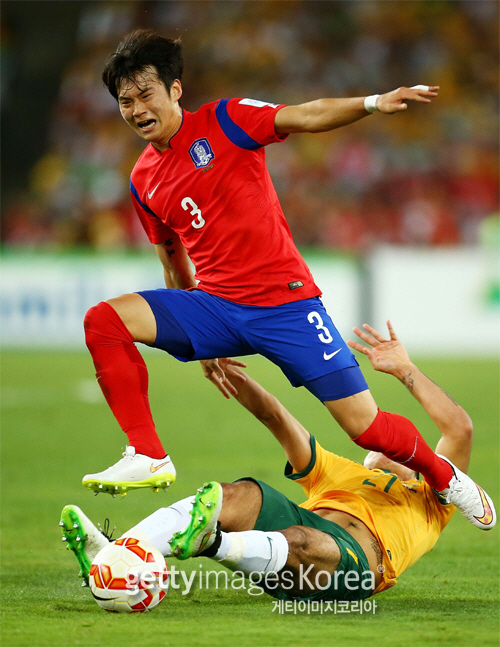 한국, 루옹고에게 선제골 허용...0-1 뒤진채 전반 마감