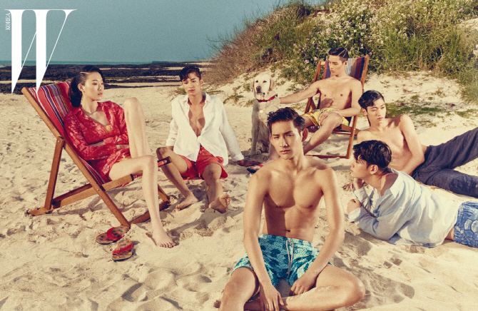  리조트 룩 입은 톱모델 6인.. `이 사람들 어머님이 누구니`                                                                                                                                          