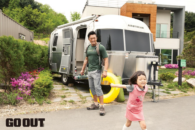 추성훈-추사랑, '캠핑카 여행 신나요~'                                                                                                                                                    