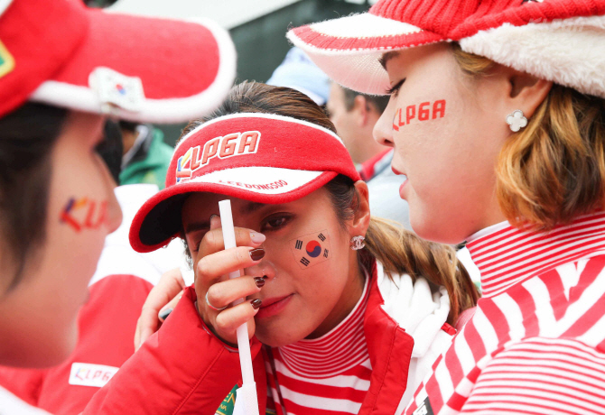 KLPGA 여자군단, 일대일 대결 완승에도 일본에 우승 헌납