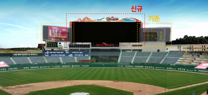 SK, 세계 최대.최고 수준 전광판 신규 설치