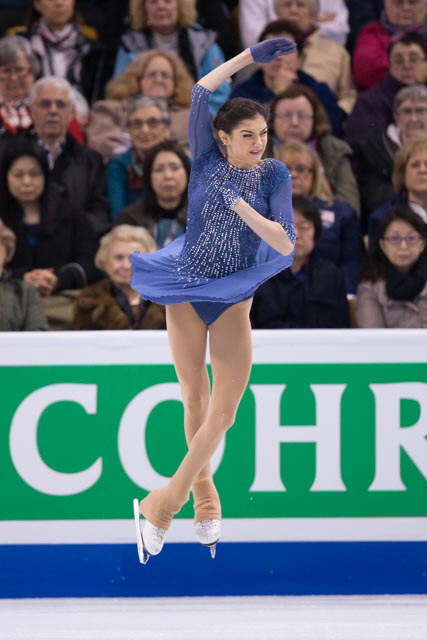'세계피겨' 에브게니아 메드베데바, '힘찬 더블 악셀'                                                                                                                            