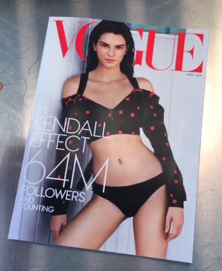 켄달 제너, 잡지 커버 장식                                                                                                                                                                         