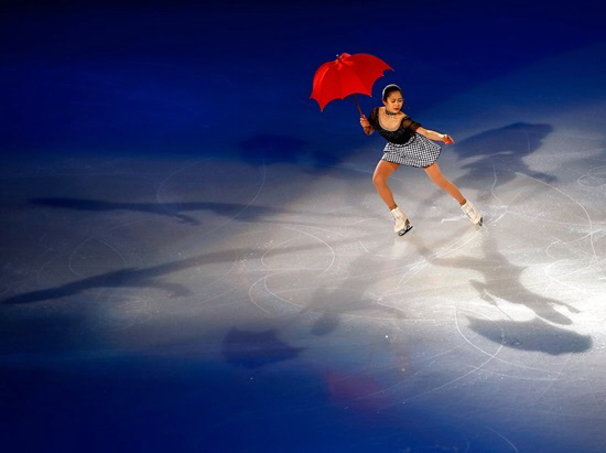 피겨 갈라쇼, 사토코 미야하라 `상큼한 레인 걸`                                                                                                                                                     