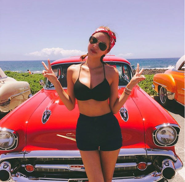  NS윤지, 하와이서 `꿀썸머`                                                                                                                                                                        