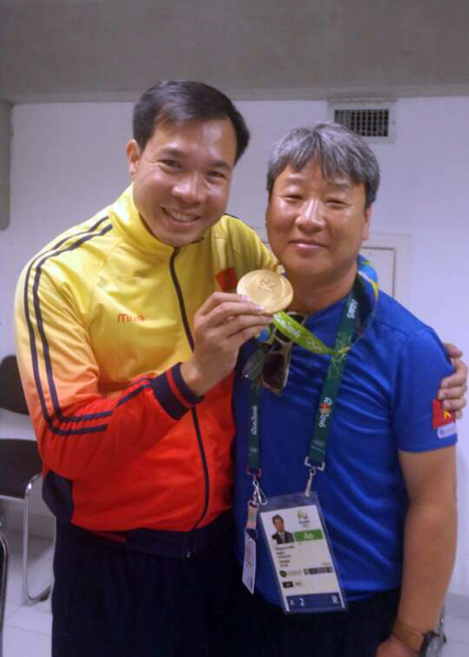 베트남 올림픽 첫 金, 한국의 도움 있었다