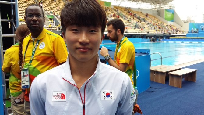 한국 다이빙 희망 우하람, 11위로 대회 마감