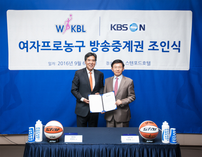 WKBL, KBS N과 방송 중계권 3년 연장계약