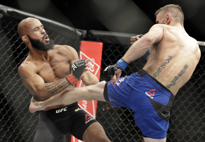 UFC 엘리엇, 발차기 공격                                                                                                                                                                           