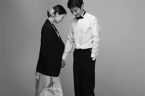 '결혼' 아키바 리에 "축하해주셔서 감사합니다" 웨딩사진 공개