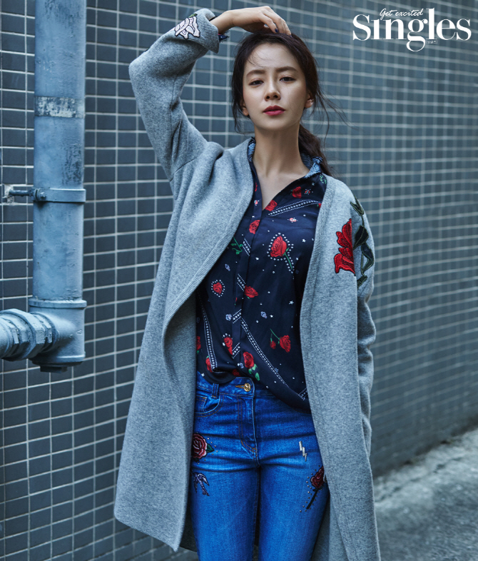 송지효, 싱글즈 화보                                                                                                                                                                               