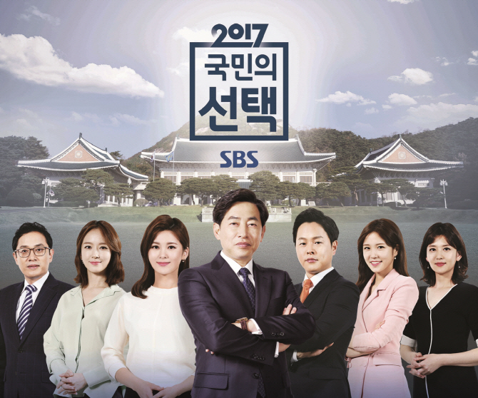 ①지상파 3사+JTBC, 개표방송 가이드