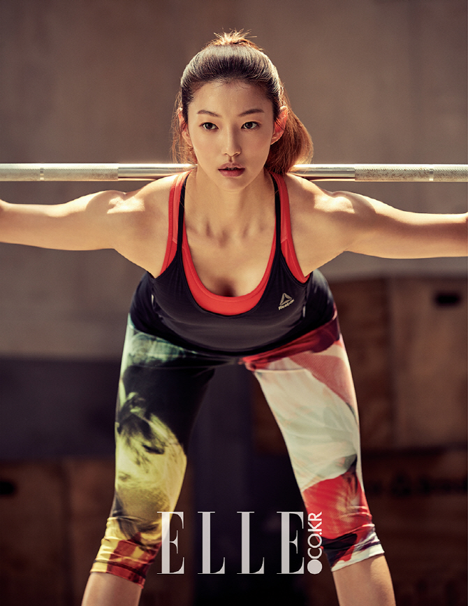 이엘, 피트니스 화보 '건강미'                                                                                                                                                            