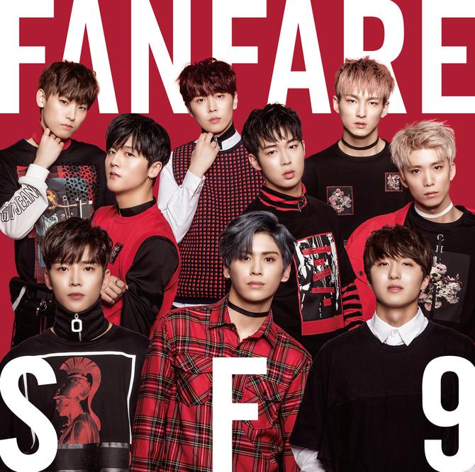 SF9, 日 성공적 데뷔… ‘차트 싹쓸이’