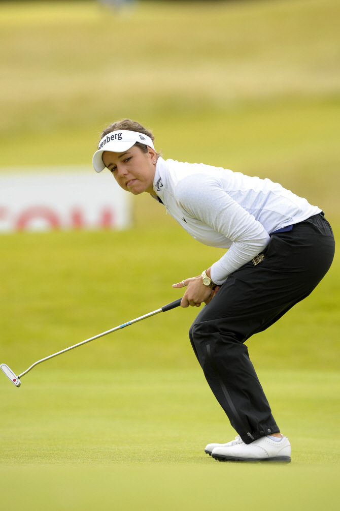  조지아 홀, 끝까지 주시..`브리티시 女오픈`                                                                                                                                                        