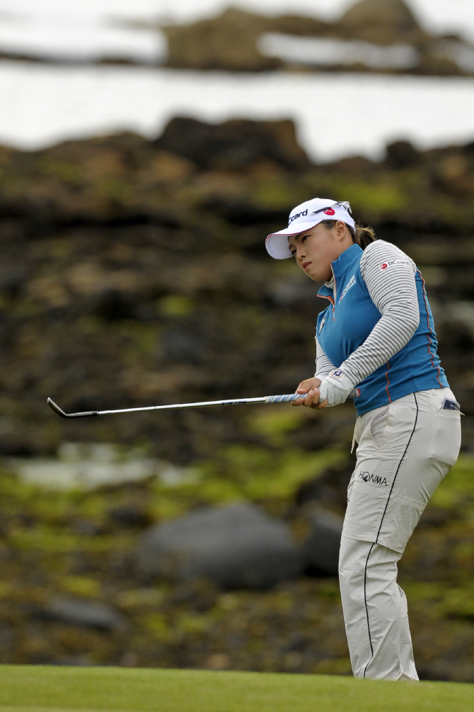  장하나, `브리티시 女오픈` 2라운드 공동 5위                                                                                                                                                       