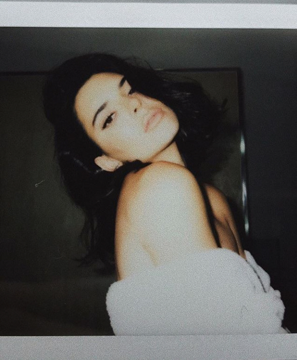 켄달 제너, 관능적 포즈                                                                                                                                                                            