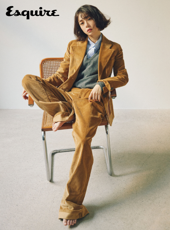 백진희, 매니시 스타일 도전                                                                                                                                                                        