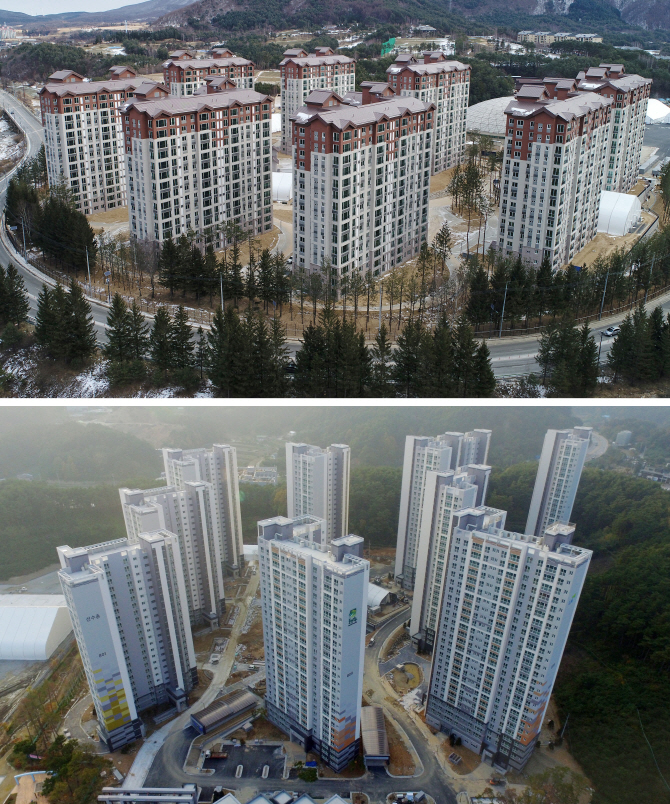 평창올림픽·패럴림픽 위한 선수촌 건설 완료
