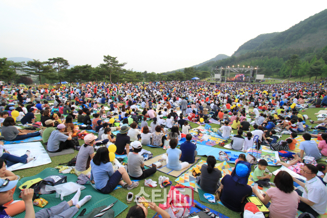 워너원, 모모랜드..'서원밸리 그린콘서트' 아이돌 총출동