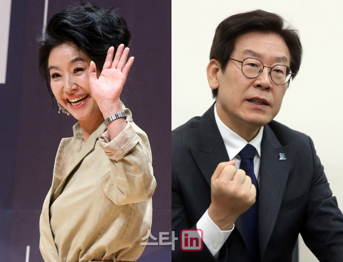 "신경끄길"…김부선, 이재명 스캔들 정치권과 선긋기