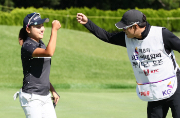 [KG 이데일리 오픈] 여고생 조혜림, 버디 5개 몰아치기