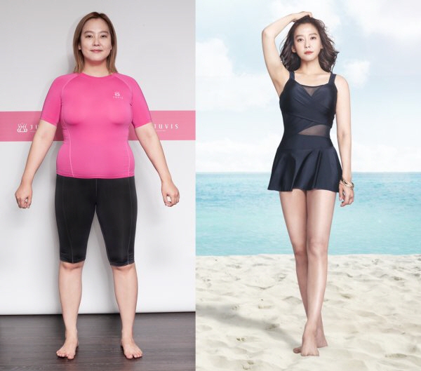 다나, 88kg→55kg 다이어트 성공 '수영복 화보 공개'