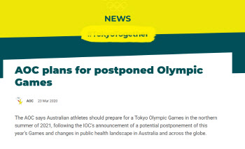 캐나다·호주, 도쿄 올림픽 불참 공식 선언..."안전이 가장 중요"
