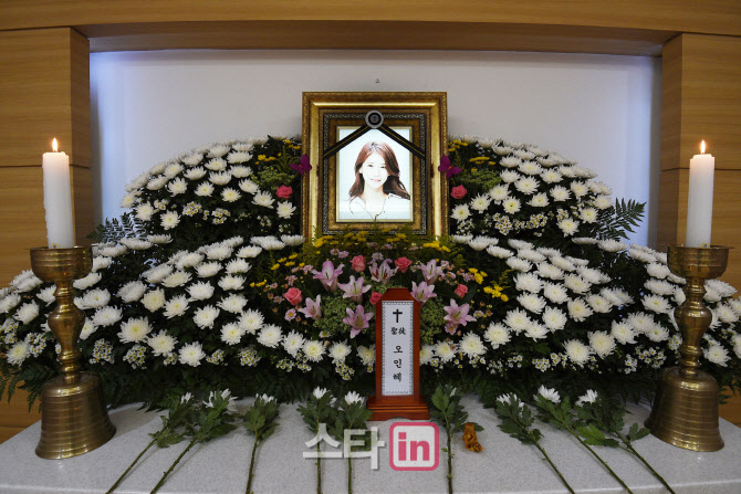 꽃 같이 아름다웠던 故 오인혜                                                                                                                                                                      