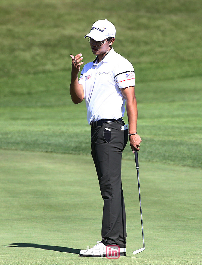  김성현 '아쉽다 내 버디'                                                                                                                                                                