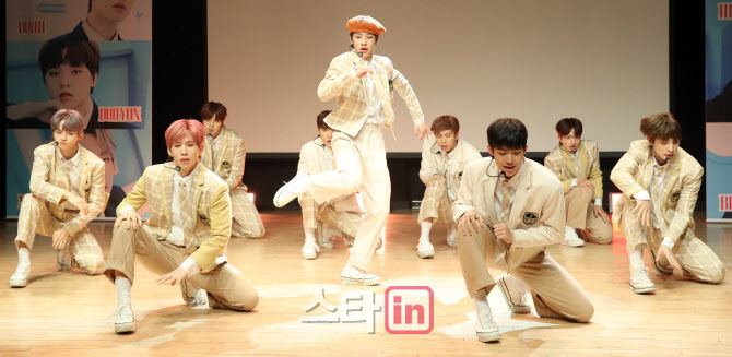 아이돌그룹 BAE173, 첫 번째 미니 앨범 'INTERSETION:SPARK' 발매 기념 쇼케이스                                                                                                             