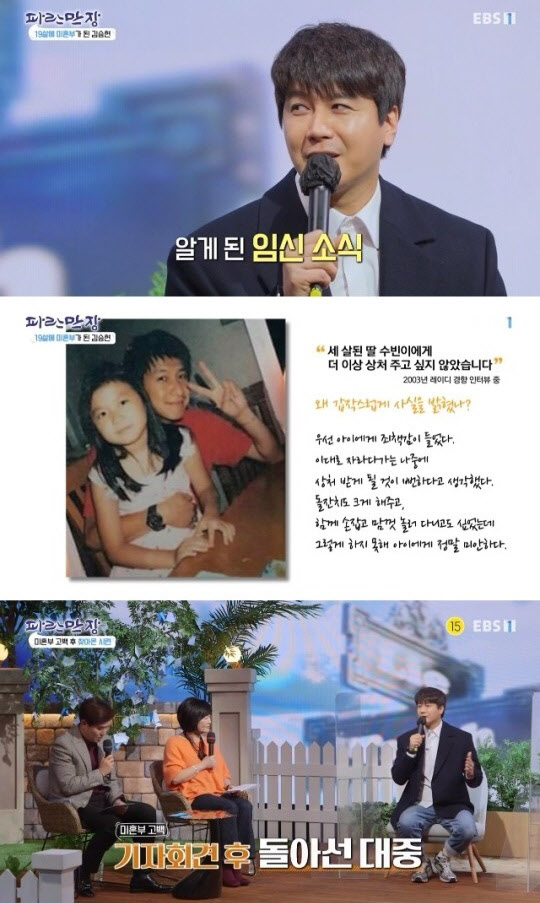 Kim Seung-hyun “Popular decline after confession of unmarried woman…