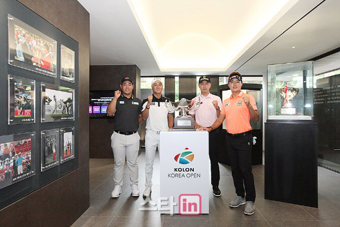  김주형, 허인회, 문경준, 이태희 '내셔널 타이틀을 노린다'                                                                                                                                