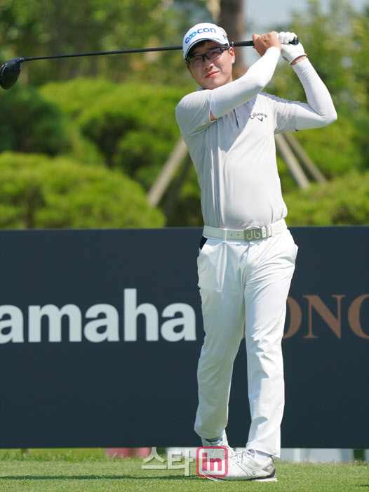 현정협 '노련한 티샷'                                                                                                                                                                    