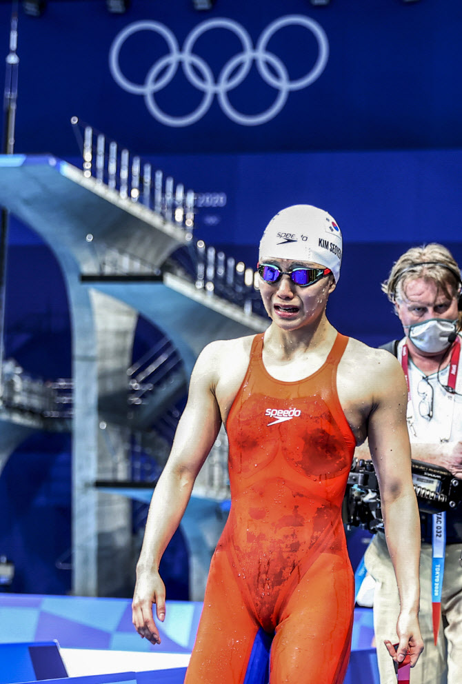  [올림픽] ‘울먹이는 김서영’                                                                                                                                                                     