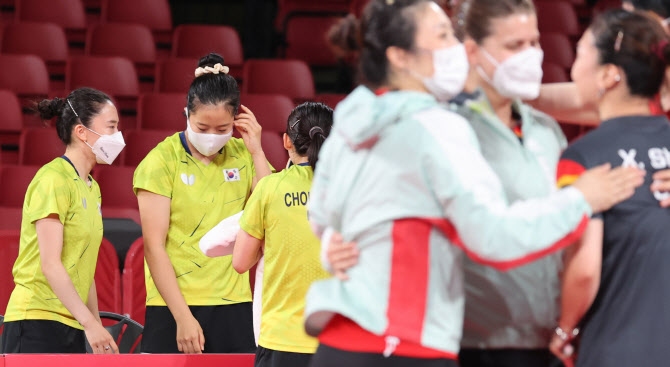  [올림픽] 여자탁구 4강 진출 실패                                                                                                                                                                  