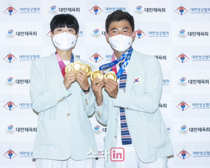 안산-김제덕, 빛나는 양궁 금메달                                                                                                                                                                   