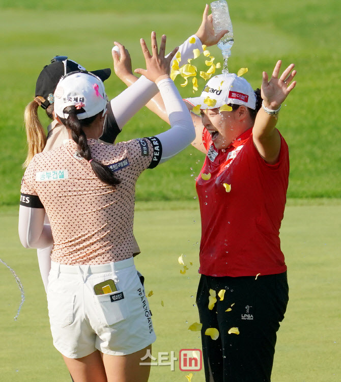 장하나 '메이저 우승 세레모니 좋다'                                                                                                                                                      