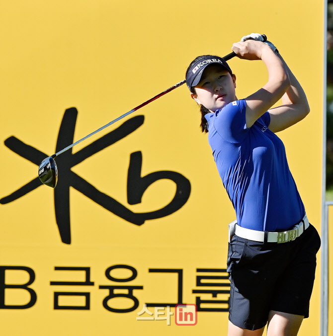 이정현 '우승자의 티샷'                                                                                                                                                                  