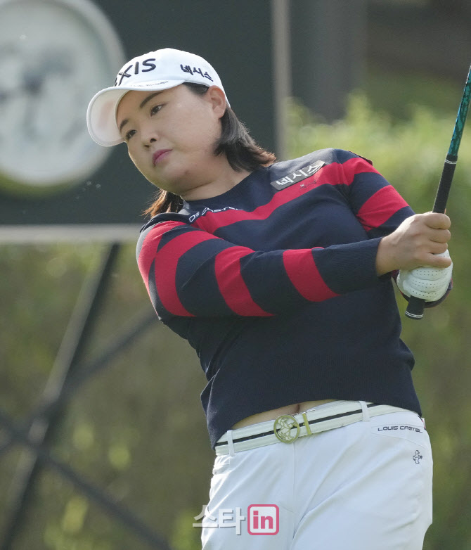 김보아 '연습하며 타깃 확인'                                                                                                                                                             