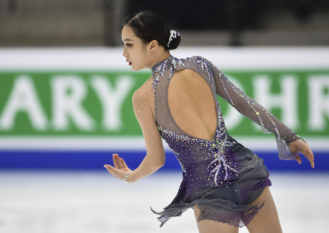  유영, 피겨 4대륙 쇼트 4위                                                                                                                                                                        
