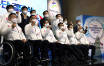 '이제 우리의 시간!'…베이징 패럴림픽 한국 선수단 결단식
