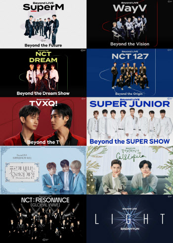 비욘드 라이브, VOD 서비스 오픈… NCT 등 공연 공개