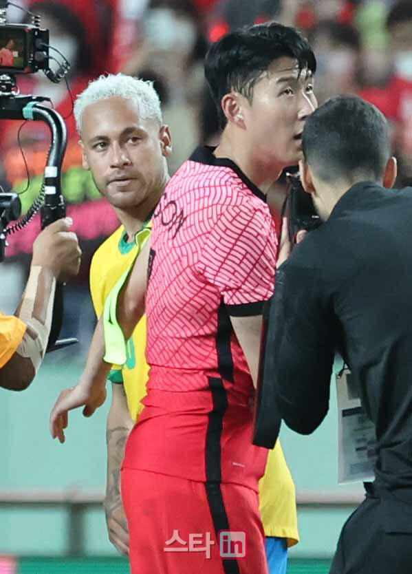 손흥민-네이마르, '카타르에서 다시 만나길'                                                                                                                                               